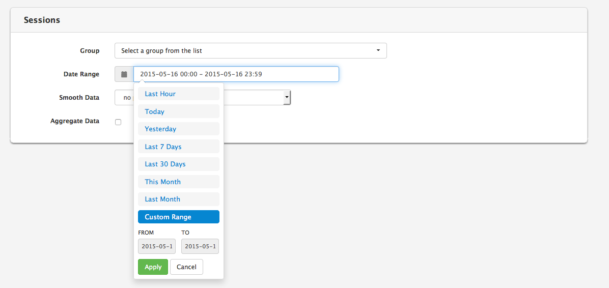 Data Selection
form