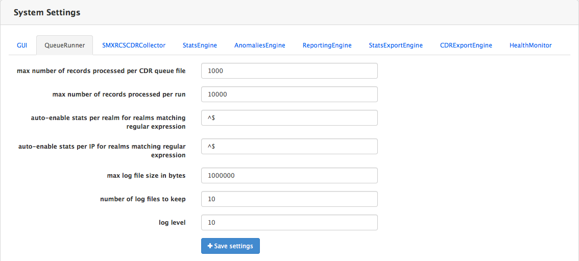 Queue Runners
Configuration